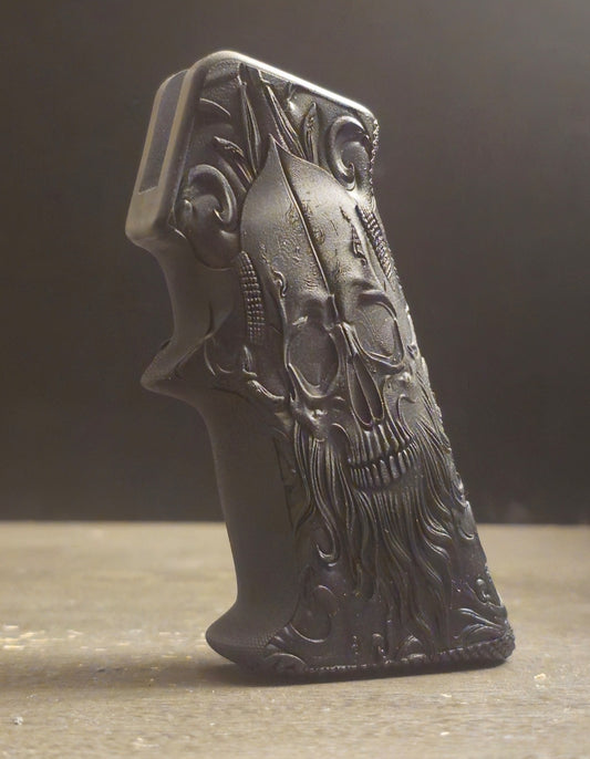 Angled Grip - Skull II